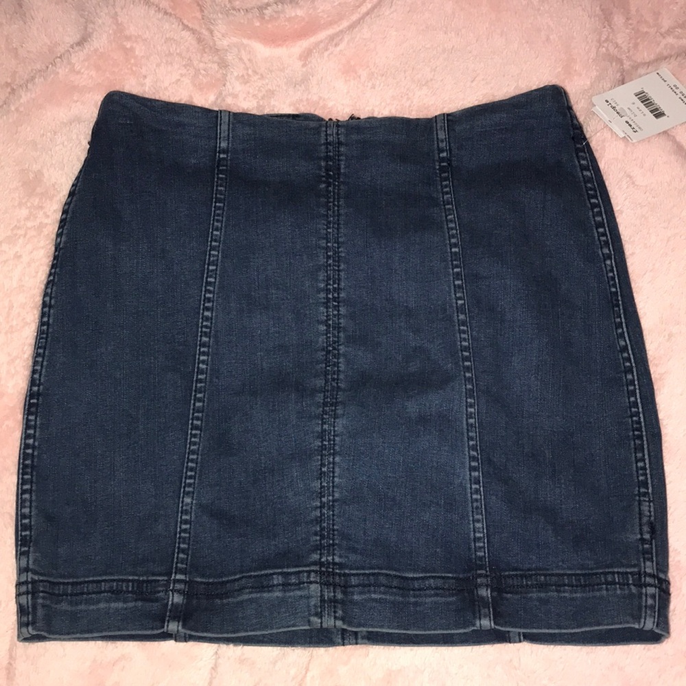 Free People Denim Skirt